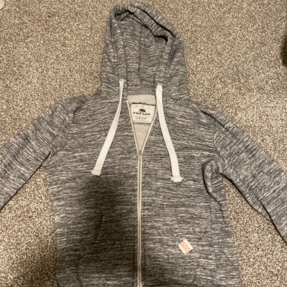 Reflex zip up hoodie (graphite)